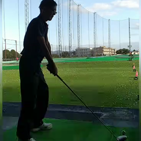 脱力スイングの練習の画像