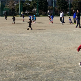 2019年3月初めてのサッカー練習の画像