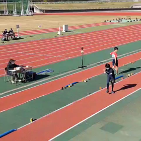 女子走り幅跳び予選⑪の画像