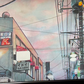 「ぶらり途中下車の旅」色鉛筆画の画像