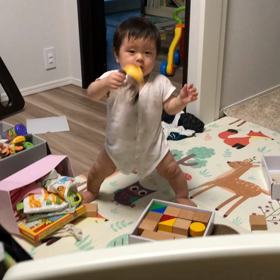 【9m23d】タッチが上手！の画像