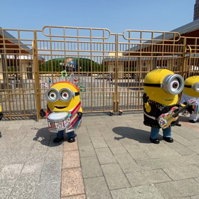 20周年をお祝い❤️ミニオンちゃんのかわいいダンス♪( ´▽｀)の画像