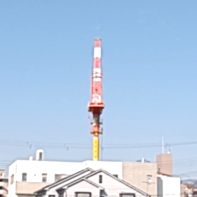 窓から見える風景の画像