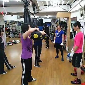 プロボクサーの指導の画像