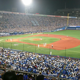 DeNA vs 中日の画像