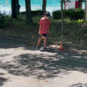 5月29日 クラブ交流リレー練習(往復バトン)⑨の画像