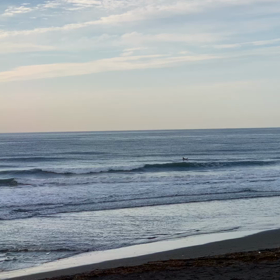 6月5日千葉北、東浪見の朝の波の画像