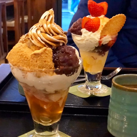 和パフェ・こだわりあんみつが絶品！【甘味処　あかりや】の画像