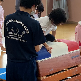体操参観の画像
