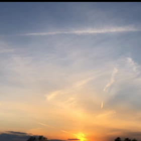 夕陽ブルーの画像