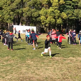 大股歩行④の画像