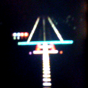 着陸時の滑走路映像《*≧∀≦》♥の画像