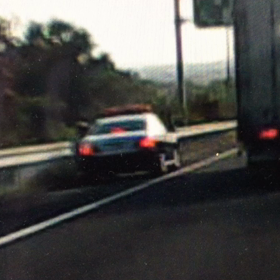 高速道路で歩行者あり！っての画像