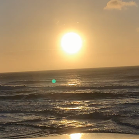 6月16日千葉北、東浪見の朝の波の画像