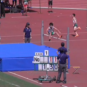 男子コンバインドA 走り高跳び⑤の画像