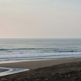 6月9日千葉北、東浪見の朝の波の画像