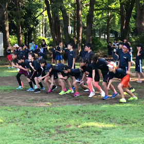 学年別インターバル(高学年)③の画像