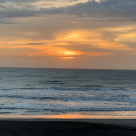 9月22日千葉北、東浪見の朝の波の画像