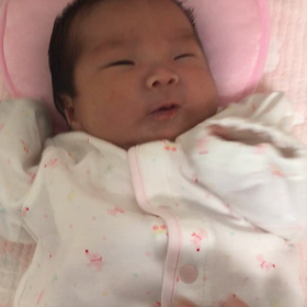 父の入院（0m10d)の画像