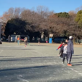 12月24日 バトン鬼ごっこ③の画像