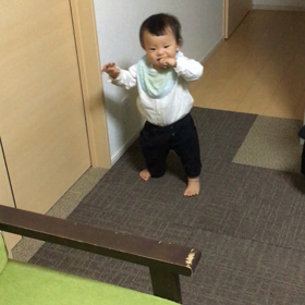 10m26d☆靴に慣れてきたよー！の画像