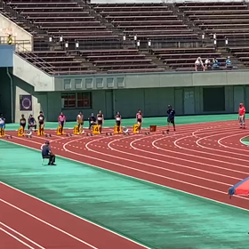 ５年女子100m③の画像