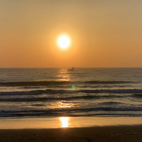 3月11日千葉北、東浪見の朝の波の画像
