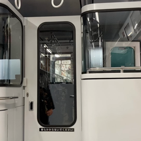 【動画】電車の切り離し作業 (車内から)の画像