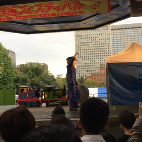 （動画）トーマスキャラクターショーのクライマックス@鉄道フェスティバルの画像