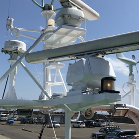 ホエールウオッチング出発前の画像