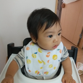 手づかみ食べ。の画像