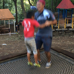 トランポリンの画像