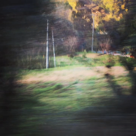 車窓から 城戸南蔵院前の花木の画像