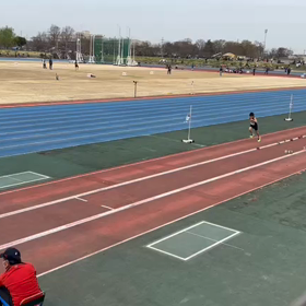 男子走り幅跳び㉗の画像