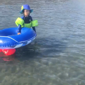 海は疲れるwの画像