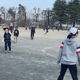 2月4日　バトン鬼ごっこ①の画像