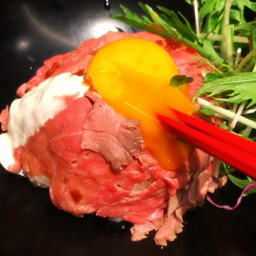 ローストビーフ丼の画像