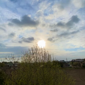 強い風が吹く金曜の朝の画像