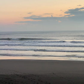 11月16  日千葉北、東浪見の朝の波の画像