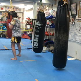 練習風景の画像