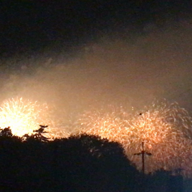 PL花火大会 カブで観た(^^)vの画像