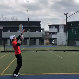 真似てはいけない下手なサーブ&ボレーの画像