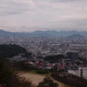 今日の鈴が峰山 中腹よりの画像