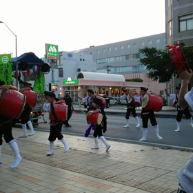 旧盆エイサー道ジュネーの画像