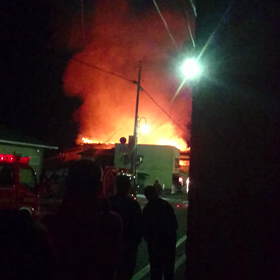 火事騒ぎの画像