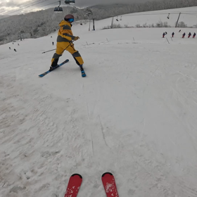 至高のスキーレッスン❗️の画像