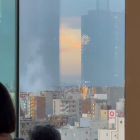 隅田川花火大会、始まりました。の画像