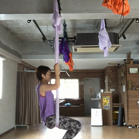 10月21日（月）エアリアルブランコの画像