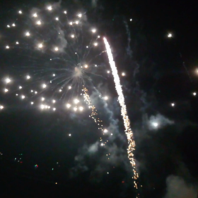 ヒルトン　花火の画像