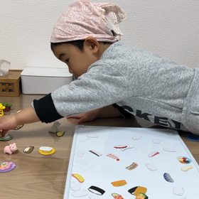 お寿司屋さん開店♪の画像